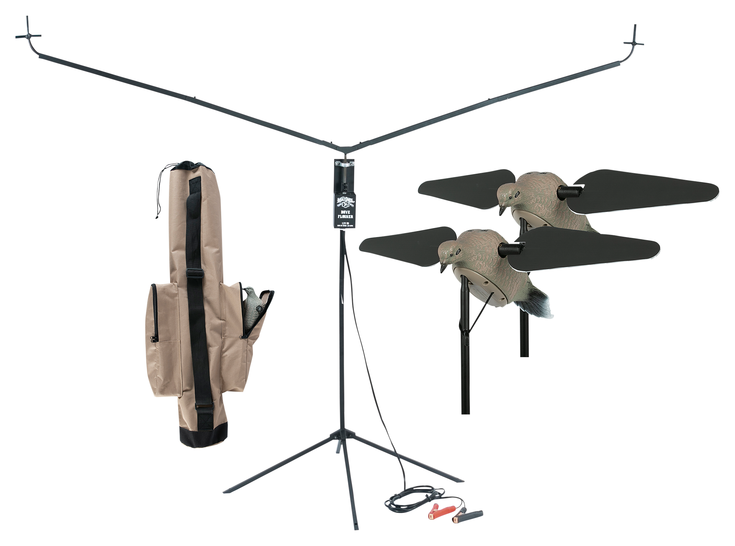 Tripod Stand For Waterfowl Decoys Lucky Duck Dove Flocker Motorized ...